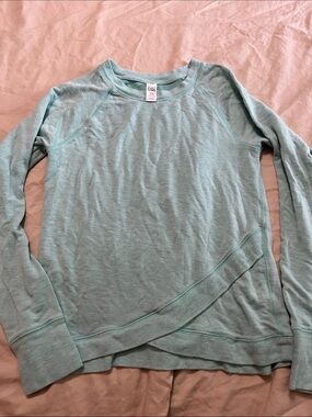 Athleta Girl Mint Green Crewneck Pullover
